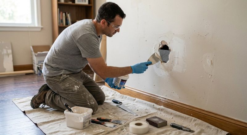 Wallboard Repair in Kansas City, KS