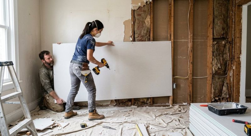 Drywall Renovation in Conroe, TX